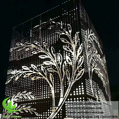 Προμηθευτής επένδυσης από διάτρητο φύλλο αλουμινίου για αντιτριβή μεταλλική πρόσοψη στην Κίνα