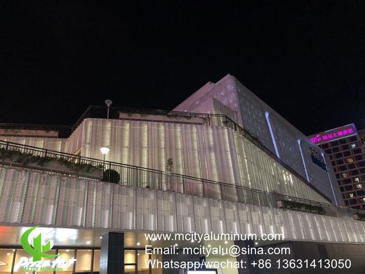 Καλή τιμή Περφόρμητα πάνελ αλουμινίου πρόσοψη τοίχου επένδυση πάνελ εξωτερική κάλυψη κτιρίου για το κτίριο εξωτερική όψη σε απευθείας σύνδεση