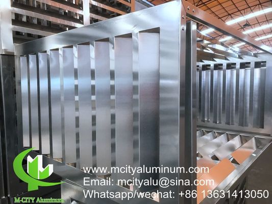 Καλή τιμή Εξωτερικό κάλυμμα κλιματιστικού από αλουμίνιο για διακόσμηση προσόφων σε απευθείας σύνδεση