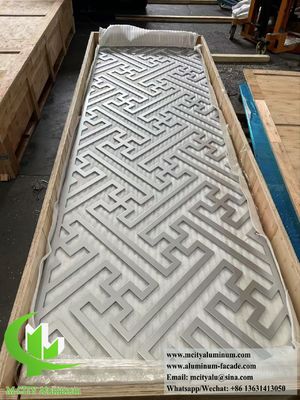 Καλή τιμή Πάνελ αλουμινίου πάχους 10mm με ηλεκτροστατική βαφή, κομμένο με λέιζερ, με προσαρμοσμένα χρώματα RAL για εσωτερική διακόσμηση σε απευθείας σύνδεση