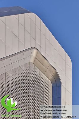 Καλή τιμή Προσαρμόσιμη επένδυση προσόψεως αλουμινίου για οποιοδήποτε κτίριο 3D σχεδιασμός διάτρηση CNC χαρακτική Περισσότερα σε απευθείας σύνδεση