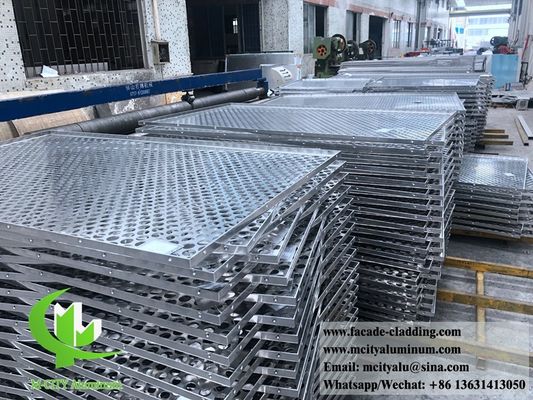 Καλή τιμή Μεταλλικό εξωτερικό φύλλο κοπής λέιζερ αλουμινίου Αρχιτεκτονική προκάλυψη αλουμινίου κοπή λέιζερ για τοίχο κουρτίνας σε απευθείας σύνδεση
