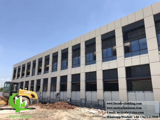 Καλή τιμή Αντιδιαβρωτική Πυράντοχη Επένδυση Τοίχου από Αλουμίνιο με Ηλεκτροστατική Βαφή Συμπαγές Επένδυση Αλουμινίου για Μεταλλική Πρόσοψη σε απευθείας σύνδεση