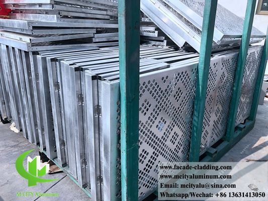 Καλή τιμή Διακοσμητικά πλακάκια από μέταλλο, από στερεό αλουμίνιο, για τοίχους σε απευθείας σύνδεση