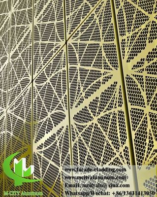 Καλή τιμή Τρυπές οροφές από μεταλλικό χάλυβα και αλουμίνιο με στρογγυλές τρύπες σε απευθείας σύνδεση