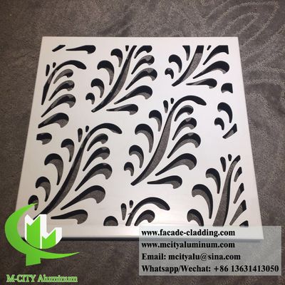 Καλή τιμή Προσαρμόσιμα χρώματα RAL Laser Cut Aluminum Panel με πάχος 3 mm έως 10 mm και επιφάνεια επικαλυμμένη με σκόνη για διακοσμητική μεταλλική οθόνη και επένδυση προσόφων σε απευθείας σύνδεση