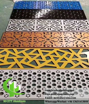 Καλή τιμή Διακοσμητική μεταλλική οθόνη με laser cut φύλλο αλουμινίου αρχιτεκτονικά μεταλλικά οικοδομικά υλικά σε απευθείας σύνδεση