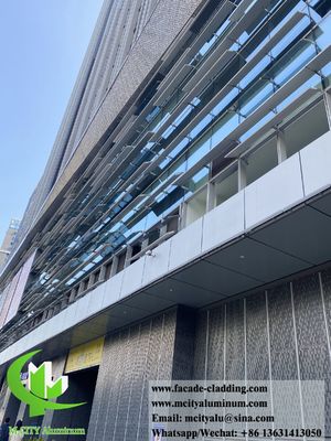 Καλή τιμή Εξωτερικές μεταλλικές προσόψεις Πίνακες αλουμινίου για το κτίριο Σύστημα επένδυσης τοίχων Αδιάβροχο σε απευθείας σύνδεση