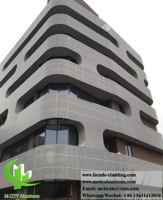 Καλή τιμή Πάνελ πρόσοψης αλουμινίου με διάτρητη επίστρωση PVDF πάχους 3mm με προσαρμόσιμο σχεδιασμό για επένδυση κτιρίων σε απευθείας σύνδεση