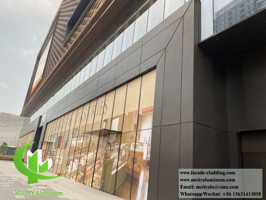 Καλή τιμή Αρχιτεκτονικό μεταλλικό τοίχωμα Αλουμινίου Προσοχές Σύστημα επένδυσης Εξωτερική διακόσμηση Πυροσβεστική σε απευθείας σύνδεση