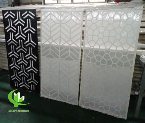 Πίνακας διακοσμητικού αλουμινίου CNC Laser cut panel για επένδυση προσόψεων