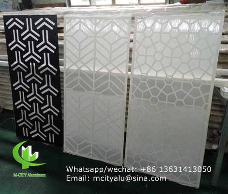 μέταλλο αλουμινίου laser cut cnc φύλλο οθόνης αλουμινίου για διακόσμηση σπιτιού ξενοδοχείου