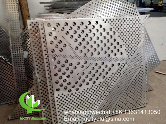 Foshan 1.5mm Μεταλλικό αλουμινίου κοπή πάνελ οθόνη laser cut πρόσοψη πάνελ ξενοδοχείο διακόσμηση