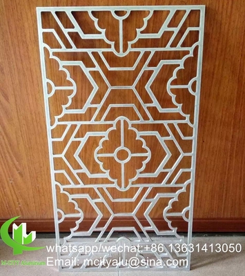 Πίνακα κοπής λέιζερ CNC Πίνακα διάτρητος 3mm Πίνακα μεταλλικού αλουμινίου για παράθυρο