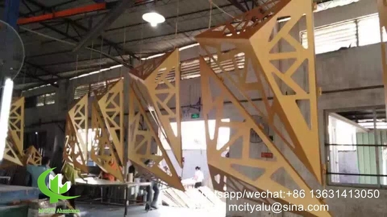Πίνακα κοπής λέιζερ CNC Πίνακα διάτρητος 3mm Πίνακα μεταλλικού αλουμινίου για παράθυρο