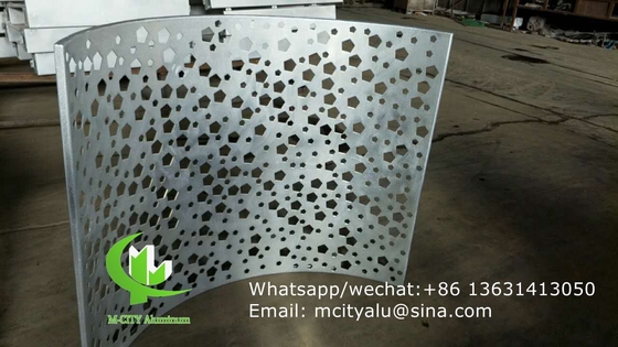 διάτρητο φύλλο οθόνης αλουμινίου laser cut cnc για διακόσμηση τοίχων