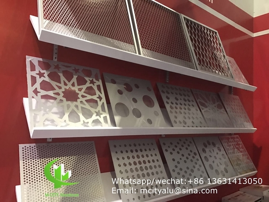 διάτρητο φύλλο οθόνης αλουμινίου laser cut cnc για διακόσμηση τοίχων