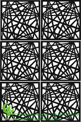 Πίνακα με το laser cut από αλουμίνιο για διακόσμηση φράχτη διατρυμμένο τοίχωμα