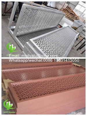Κίνα διάτρητη οθόνη αλουμινίου laser cutting cnc carving κουρτίνα τοίχος πάνελ κατασκευασμένο στην Κίνα επένδυση τοίχος τοιχογραφίας