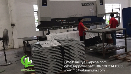 Κίνα Αλουμινίου CNC laser cut διακοσμητικό πάνελ για διαφημιστικό πινακίδιο