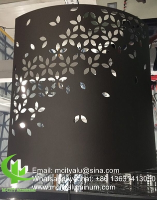 3d Κίνα Αλουμινίου τοίχος επένδυση πρόσοψη τοίχος πάνελ τοίχος επένδυση πάνελ για το έργο της Κίνας