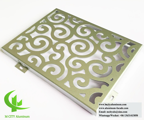 Εξωτερικά πλαίσια επένδυσης αλουμινίου Custom Made Design Χρυσό χρώμα