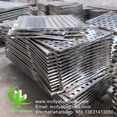 3mm Laser Cut Metal Screen Πίνακες αλουμινίου για τοίχους