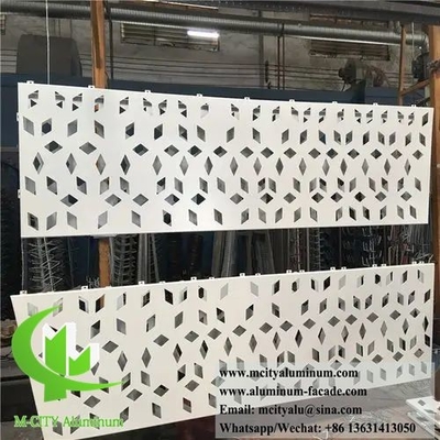Πίνακες Αλουμινίου CNC Εικόνα Μεταλλικού Κόψιμου με Λέιζερ Για Φράχτη, Εικόνα Απορρήτου
