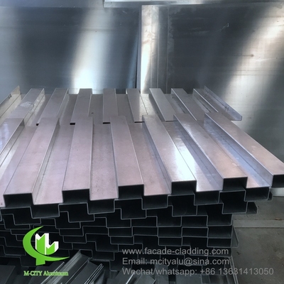 Μεταλλικό αλουμινίου με laser cut panel με στρογγυλές τρύπες μοτίβα διάτρηση που χρησιμοποιείται για την πρόσοψη του κτιρίου