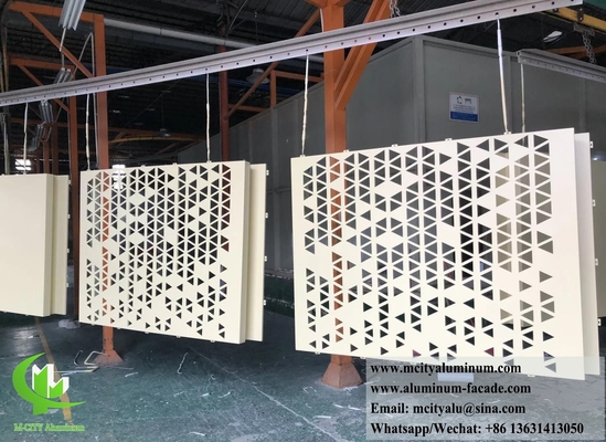 Τρίψιμο με λέιζερ Μεταλλικές προσόψεις Πίνακες Αλουμινίου με μοτίβο