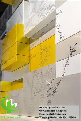 Αρχιτεκτονικά Συστήματα Προσόψεων Αλουμινίου 3003 Προσαρμοσμένα Πάνελ Εργοστασιακής Κατασκευής Για Σύγχρονους Εξωτερικούς Χώρους