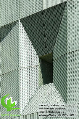 Συστήματα προσόψεων αλουμινίου PVDF για εργολάβους Προσαρμοσμένα πάνελ