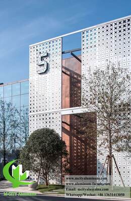 Αρχιτεκτονικά Συστήματα Προσόψεων Αλουμινίου 3003 Προσαρμοσμένα Πάνελ Εργοστασιακής Κατασκευής Για Σύγχρονους Εξωτερικούς Χώρους