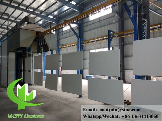 Αρχιτεκτονική Πρόσοψη Αλουμινίου PVDF Τελεία Πίνακα Αλουμινίου