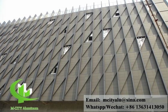 Πλαστική επένδυση αλουμινίου για το εξωτερικό των τοίχων των κτιρίων