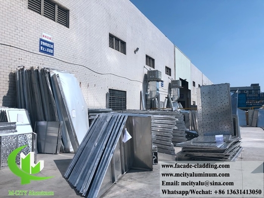 Κίνα 3003 3mm μεταλλικό πάνελ αλουμινίου σκόνης επικαλυμμένο αλουμινίου στερεό πάνελ κουρτίνα τοίχος για επένδυση προσώπου