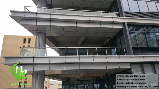 Κίνα προμηθευτής 3mm μεταλλικά πάνελ αλουμινίου σκόνης επικαλυμμένα με αλουμίνιο πρόσοψη