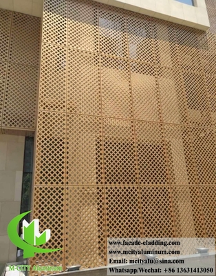 Μεταλλικό αλουμίνιο πρόσοψη Πίνακες αλουμινίου για πρόσοψη κτιρίων προσαρμοσμένο φύλλο μετάλλου 3mm