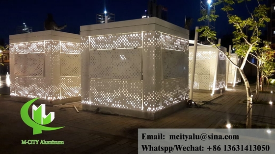 Πυρήνες μεταλλικών προσόψεων οθόνες πάνελ αλουμινίου επένδυση προμηθευτής στο Guangzhou Κίνα