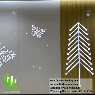 3D σχεδιασμός μεταλλικής πρόσοψης φύλλο αλουμινίου για εσωτερική και εξωτερική διακόσμηση τοίχων