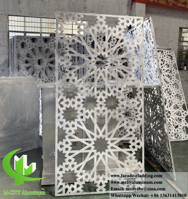 Πίνακα εξωτερικής επιφάνειας μετρητών CNC με 3D σχήμα διακόσμηση τοίχων αρχιτεκτονικών κτιρίων