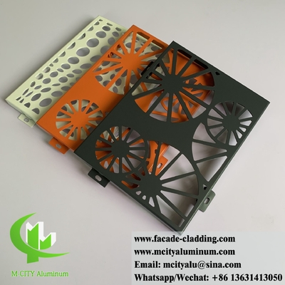Εικόνα με σχήματα από αλουμίνιο με το laser cut