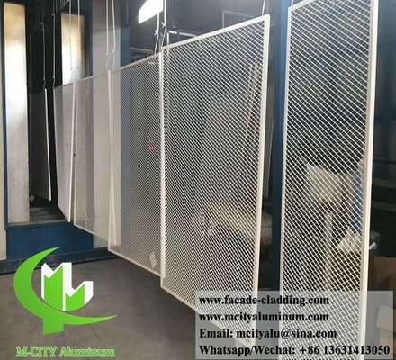 Πλαστική διάτρητης μεταλλικής φύλλας Πίνακες αλουμινίου για τοιχοποιίες Πλαστική στήλης