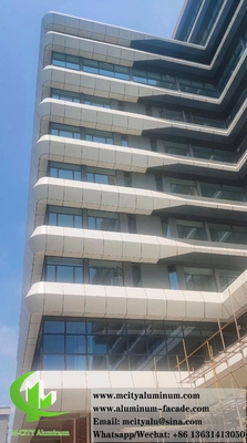 Αρχιτεκτονικές τοιχοπετρώσεις φύλλα μετάλλου Πίνακες αλουμινίου Πρόσοψη συστήματος Επιστρώσεις PVDF