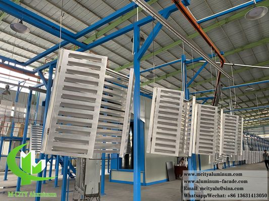 Καλή τιμή Αλουμινένιο κάλυμμα αντλίας θερμότητας για εξωτερική διακόσμηση για την προστασία του κλιματισμού σε απευθείας σύνδεση