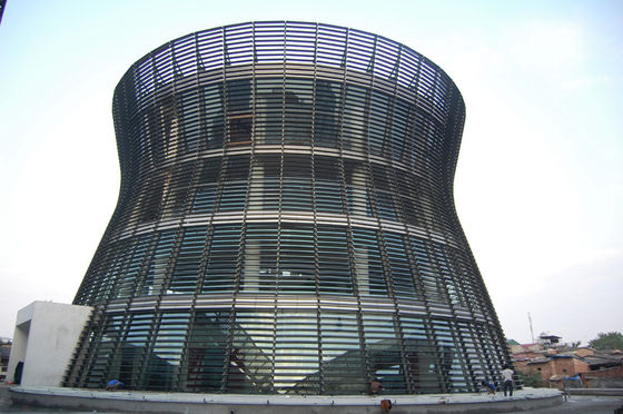 Καλή τιμή Μεταλλικό οβάλ Αλουμινίου ηλιακό μαντήλι Αεροπετρώο προφίλ αλουμινίου μαντήλι για οροφή παράθυρο σε απευθείας σύνδεση