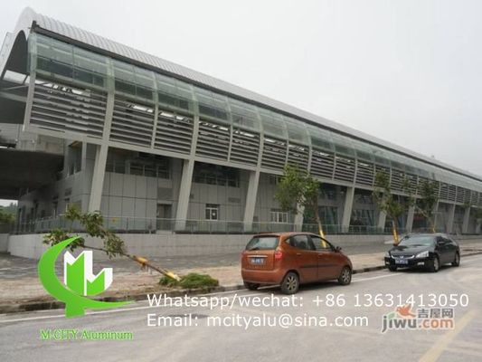 Καλή τιμή Ανωδικοποιημένο οριζόντιο αεροπετρώο φελλό με προφίλ φελλό αλουμινίου με οβάλ σχήμα για τοίχο κουρτίνας πρόσοψης σε απευθείας σύνδεση