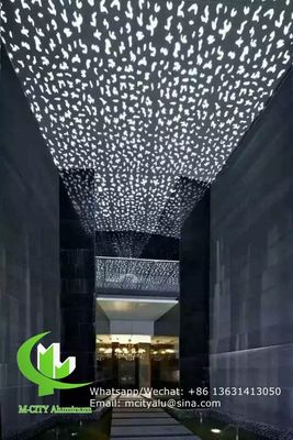 Καλή τιμή Πάνελ αλουμινίου PVDF πάχους 2mm, κομμένο με λέιζερ, για διακόσμηση οροφής και διάτρητη πρόσοψη αλουμινίου σε απευθείας σύνδεση