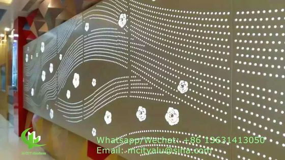 Καλή τιμή Προσαρμοσμένο φασωτικό επικάλυμμα από διάτρητο αλουμινένιο πάνελ πάχους 2,5 mm που καλύπτεται με σκόνη σε απευθείας σύνδεση