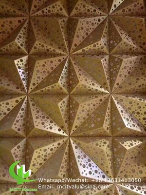 Καλή τιμή Πίνακα κοπής λέιζερ από αλουμίνιο επικαλυμμένο με σκόνη με προσαρμοσμένα χρώματα RAL σε 1000x2000mm για διακοσμητική πρόσοψη σε απευθείας σύνδεση